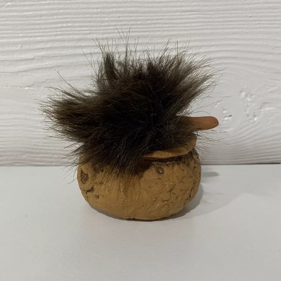 Original Ny Form Troll Handmade From Norway Vintage Troll In Cauldron - Picture 4 of 5